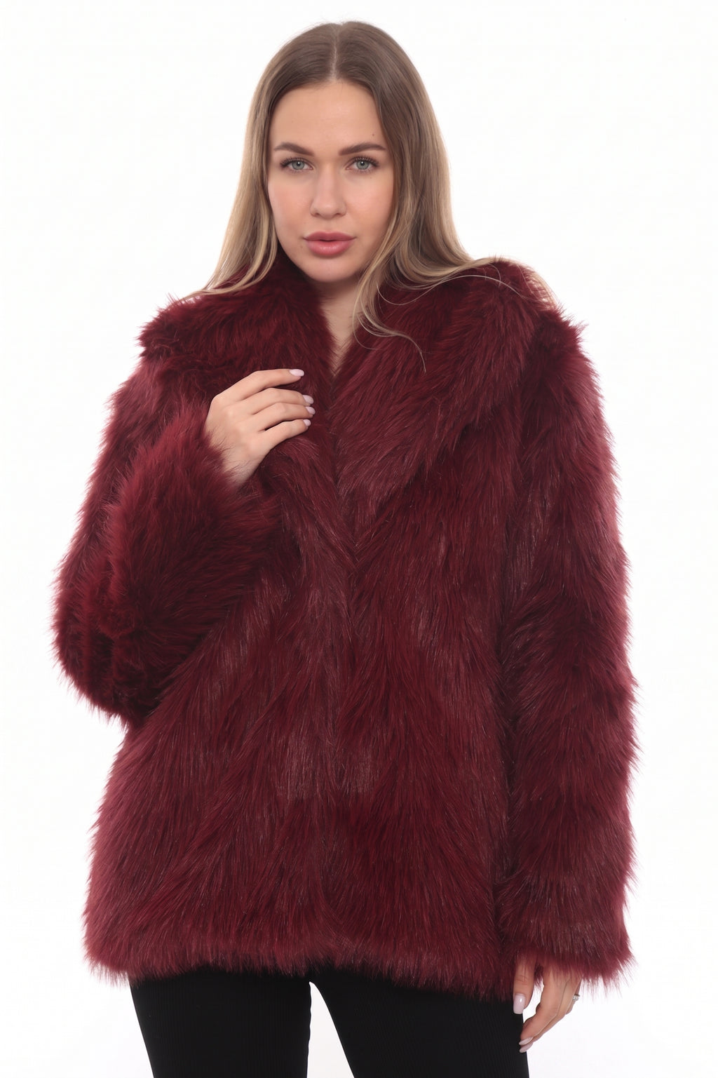 Éclat Moderne Faux Fur Jacket