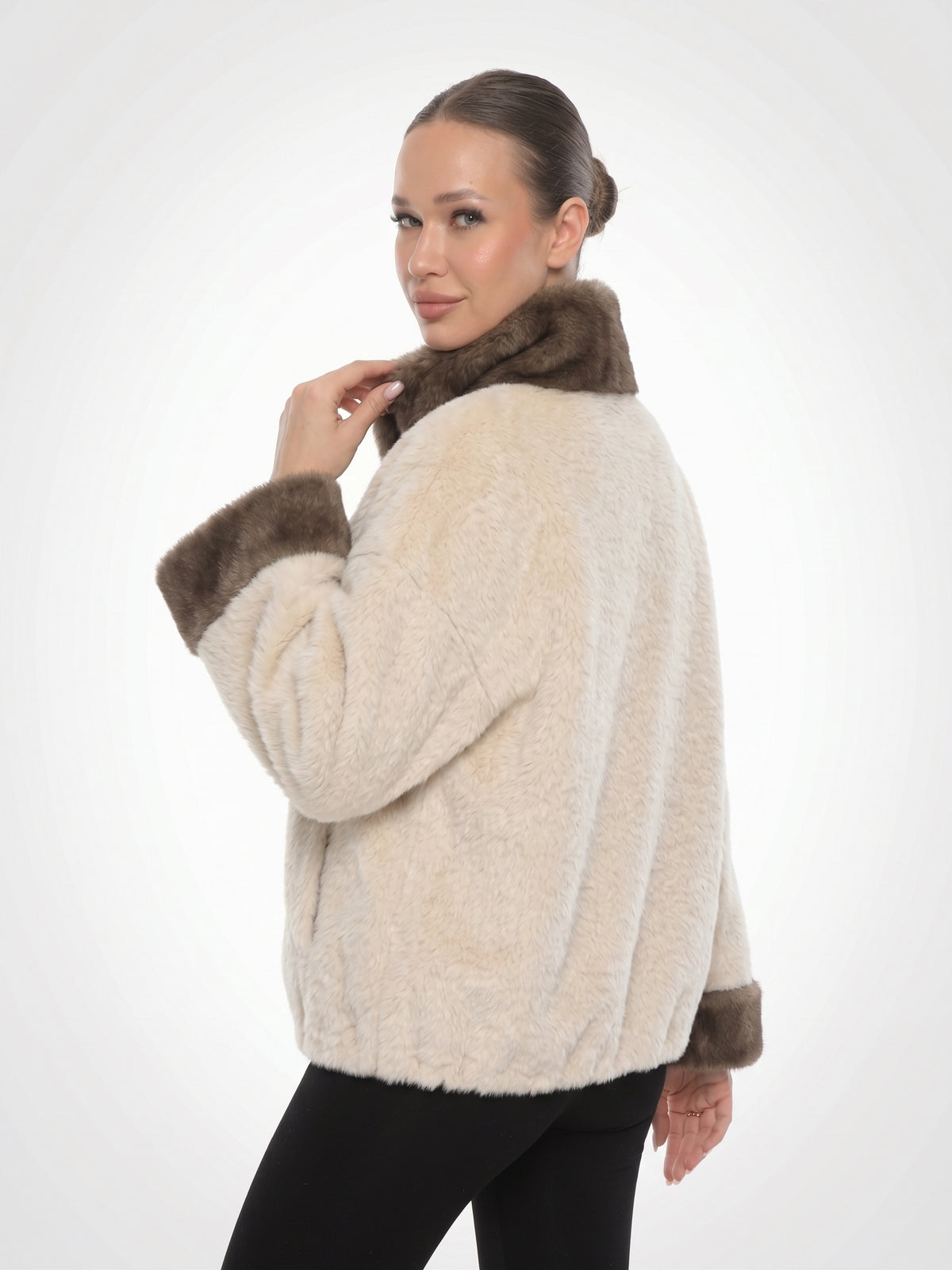 Taupelle Faux Fur Jacket