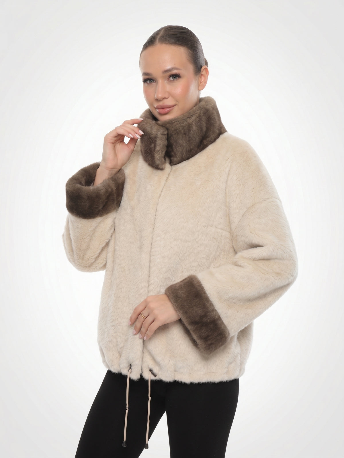 Taupelle Faux Fur Jacket