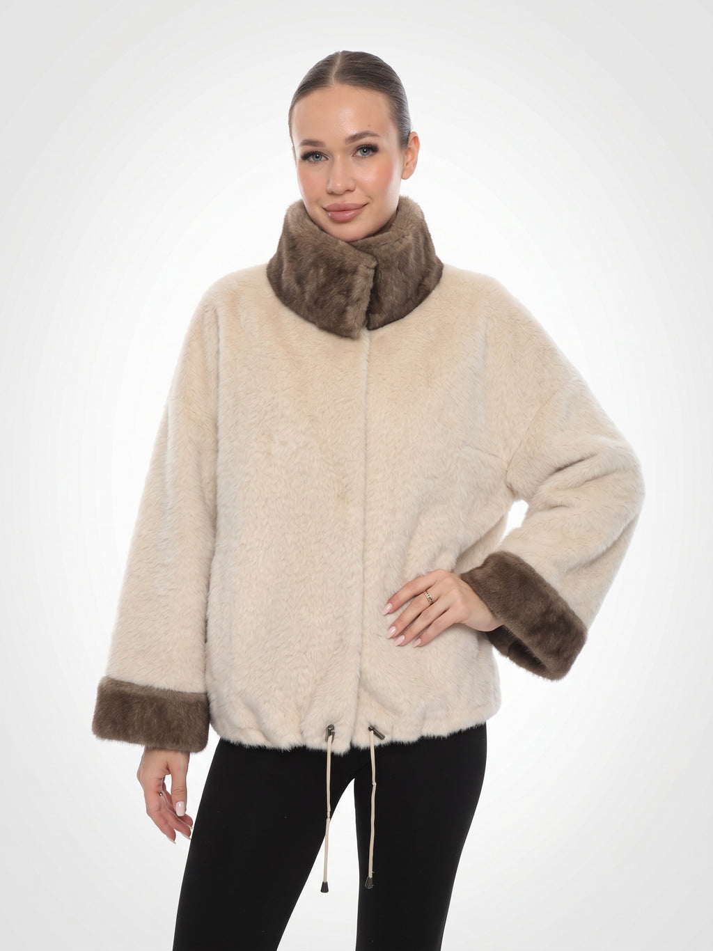 Taupelle Faux Fur Jacket