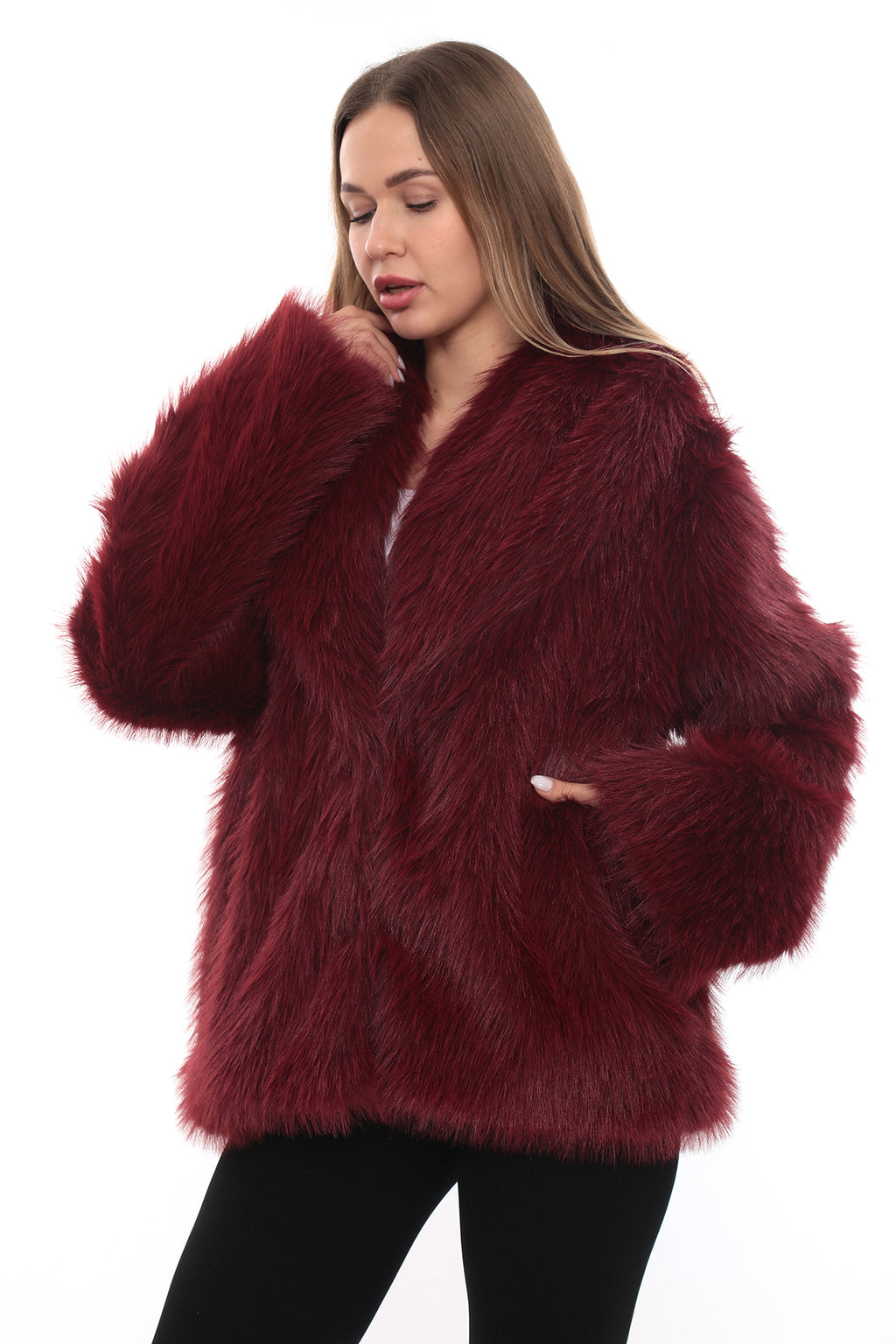 Éclat Moderne Faux Fur Jacket