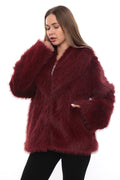 Éclat Moderne Faux Fur Jacket