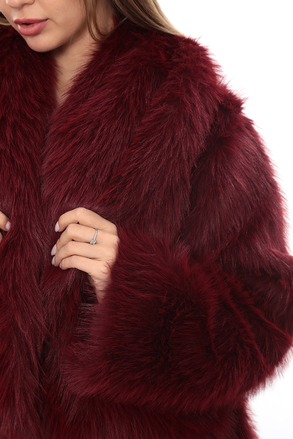 Éclat Moderne Faux Fur Jacket
