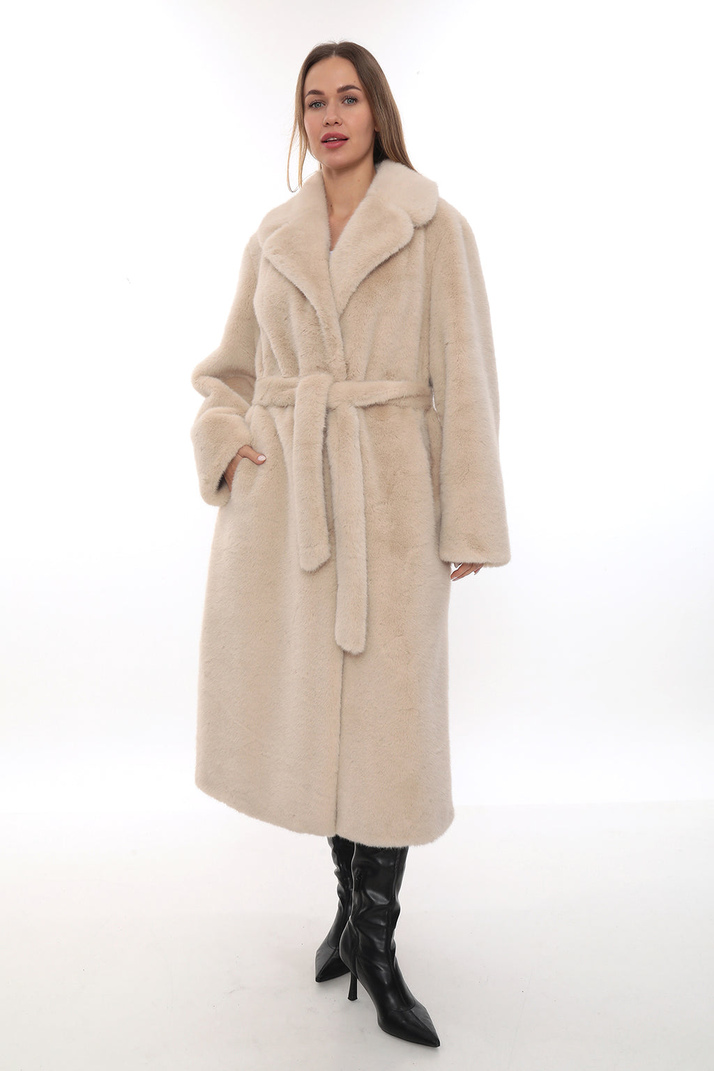 Auréole Faux Fur Jacket