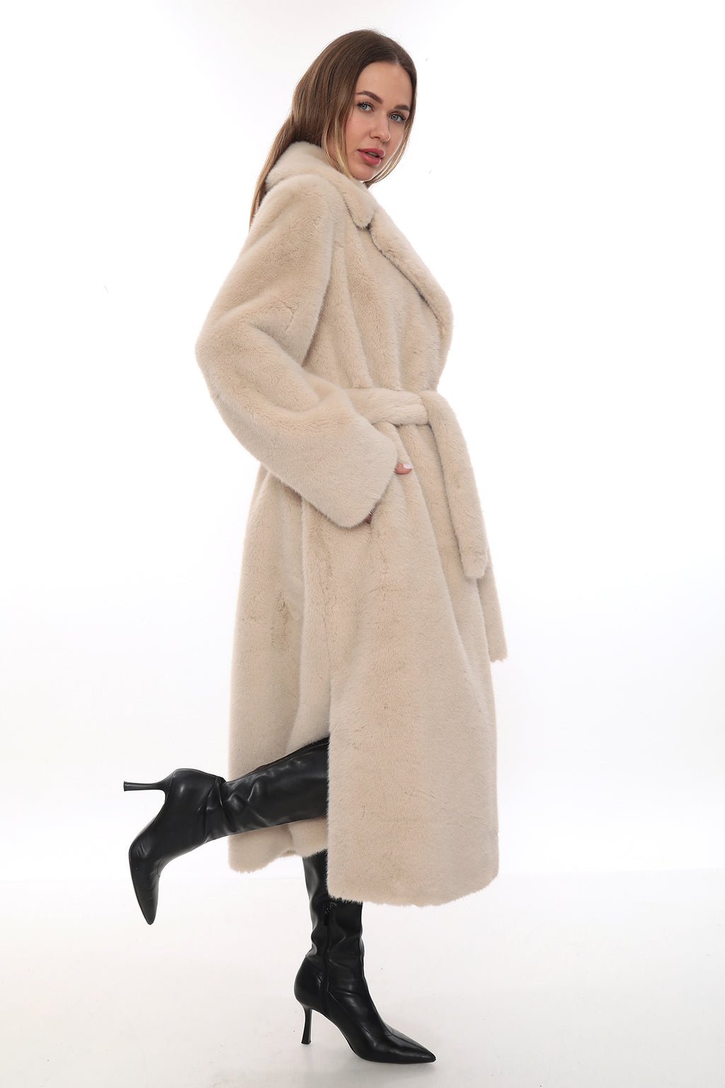 Auréole Faux Fur Jacket
