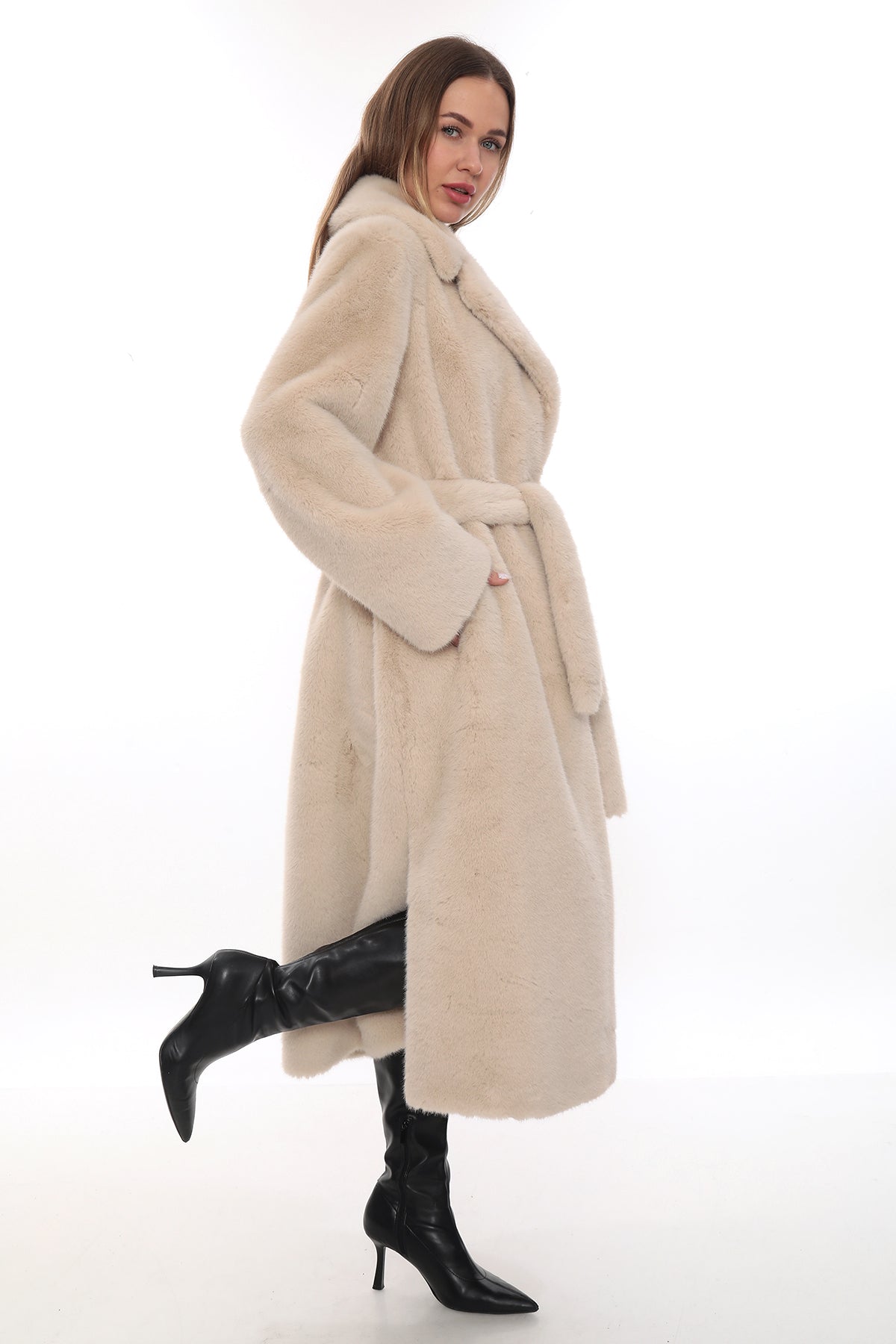 Auréole Faux Fur Jacket