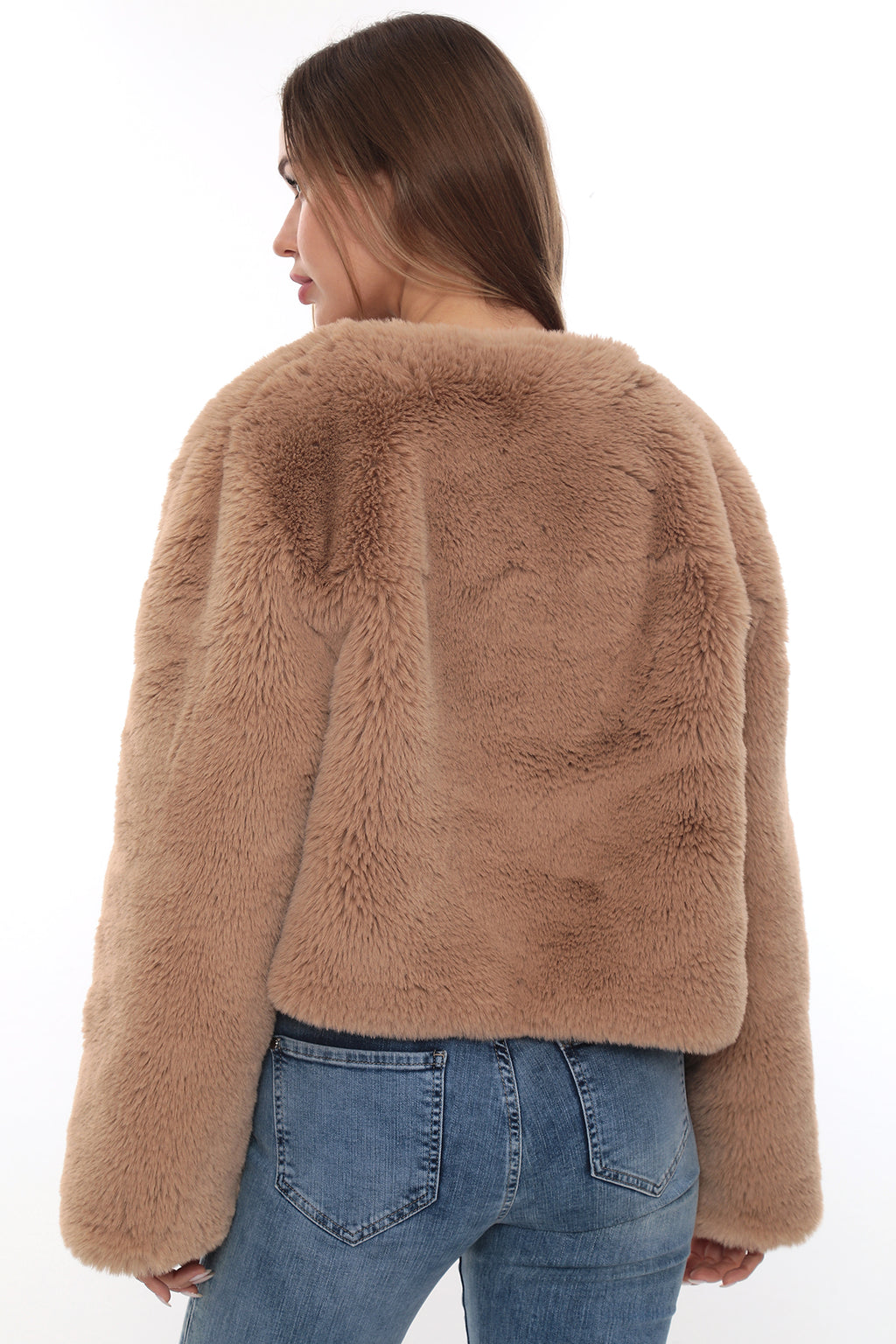 Miela Camel Kürk Ceket