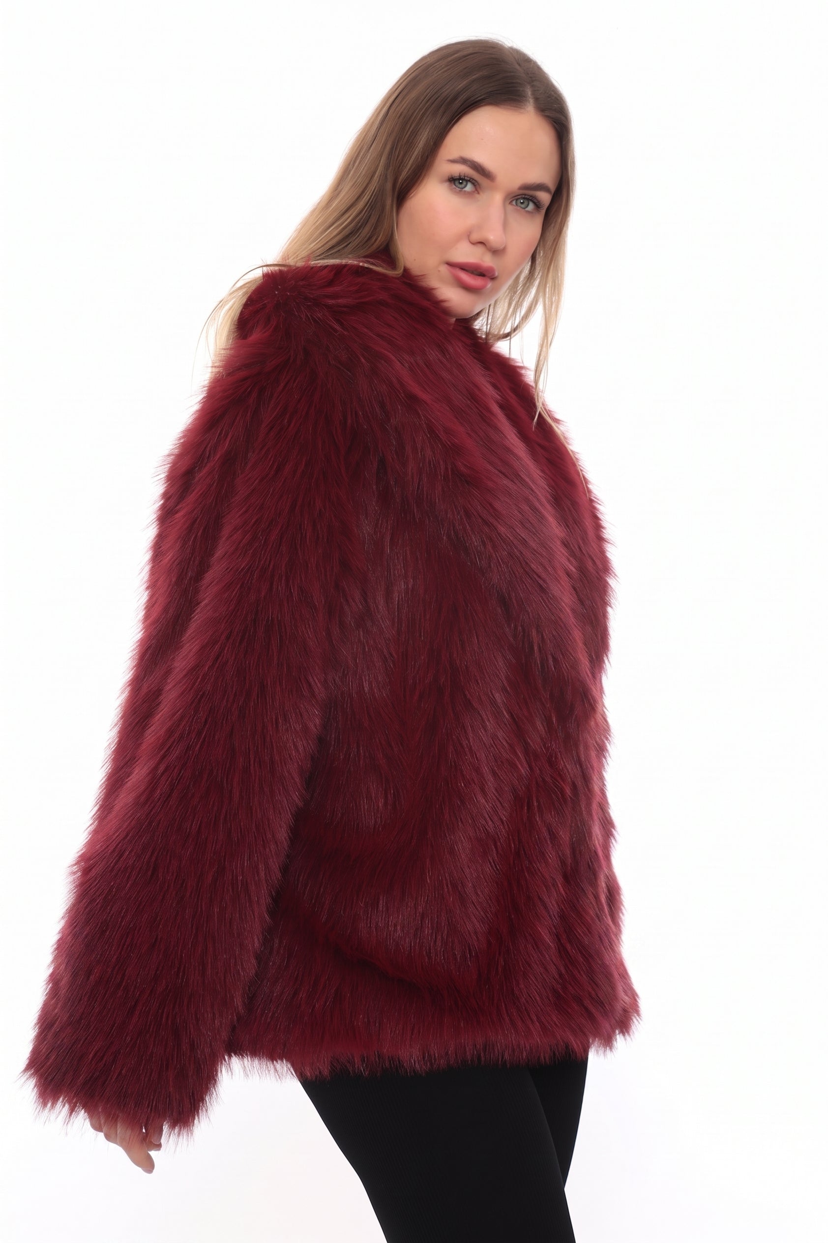 Éclat Moderne Faux Fur Jacket