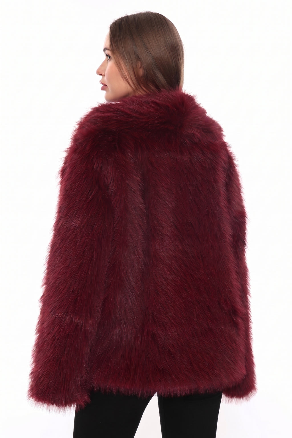 Éclat Moderne Faux Fur Jacket