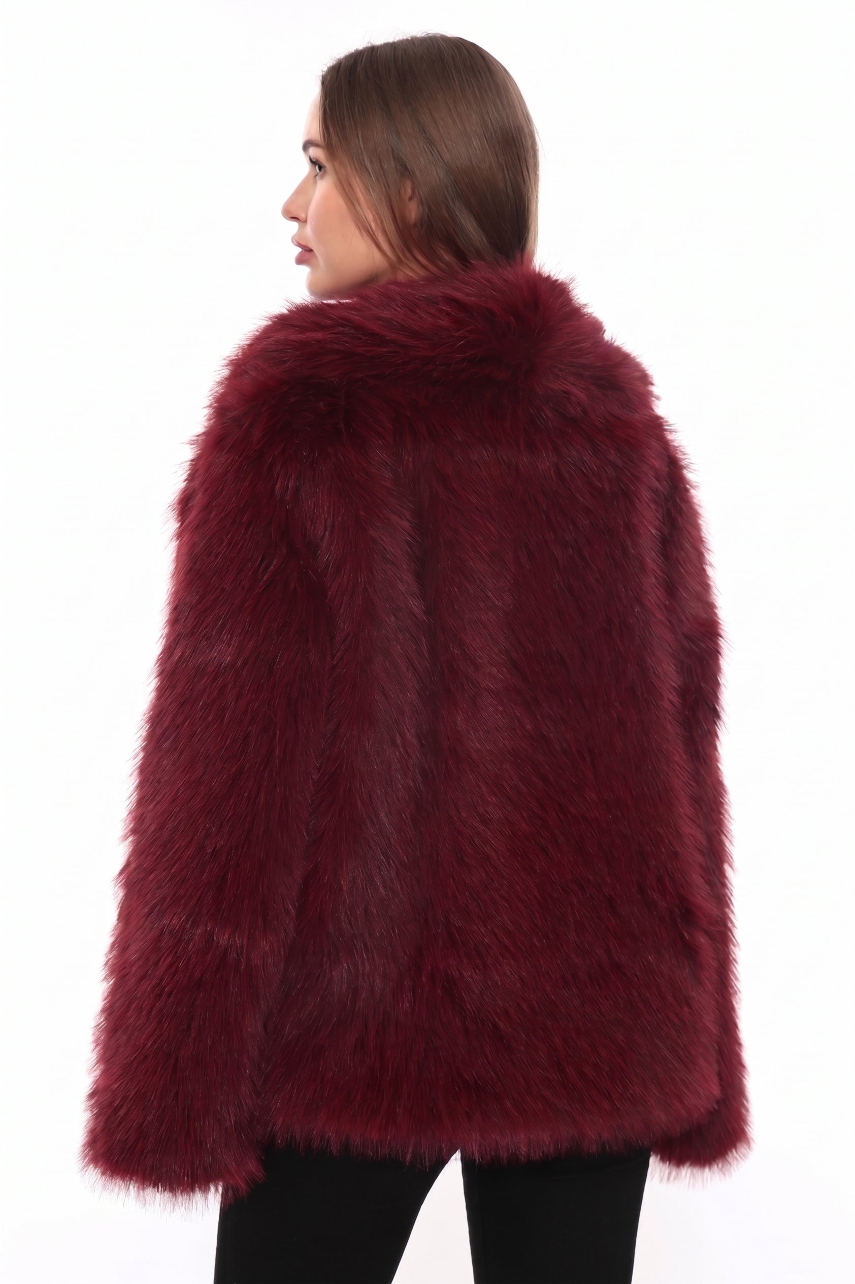 Éclat Moderne Faux Fur Jacket